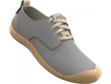 DÁMSKA VOĽNOČASOVÁ OBUV  KEEN MOSEY DERBY CANVAS STEEL GREY/BIRCH