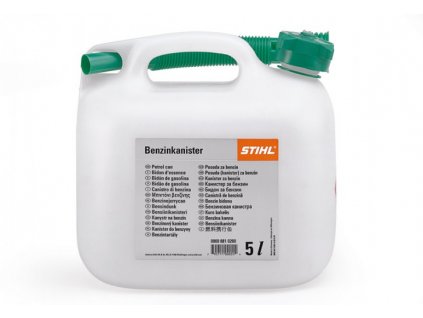 KANISTER NA BENZÍN – 5 L, PRIESVITNÝ STIHL