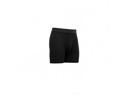 PÁNSKE MERINO BOXERKY 190 DEVOLD LAUPAREN TURISTICKÉ ČIERNE (Odevy veľkosť EU L)