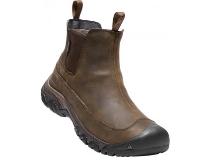 PÁNSKA ZIMNÁ OBUV KEEN ANCHORAGE BOOT III WP dark earth/mulch (Veľkosť 14)