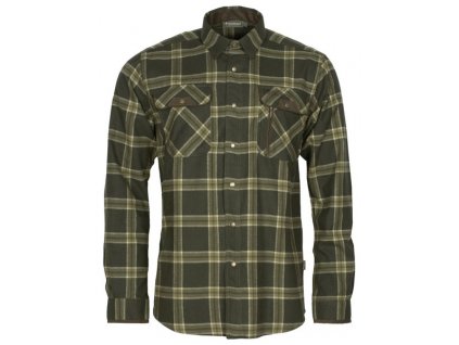PÁNSKA KOŠEĽA S DLHÝM RUKÁVOM PINEWOOD PRESTWICK EXKLUSIV GREEN (Odevy veľkosť EU XXL)
