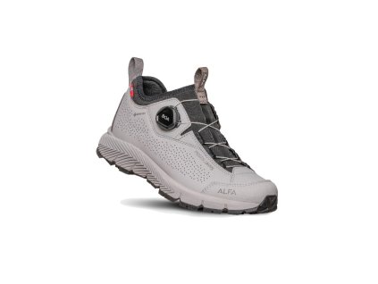 PÁNSKA TURISTICKÁ OBUV  PIGGEN A/P/S S MEMBRÁNOU GORE -TEX® ALFA LIGHT GREY