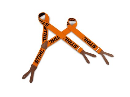 TRAKY ORANŽOVÉ S PRIPNUTÍM NA GOMBÍKY 120cm STIHL