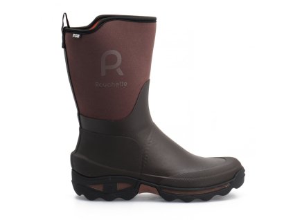 PÁNSKE PRACOVNÉ ZATEPLENÉ GUMÁKY CLEAN GARDEN SEMI BROWN ROUCHETTE (Veľkosť 44)