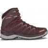 DÁMSKA TURISTICKÁ OBUV LOWA INNOX PRO GTX MID BURGUNDY/CORAL