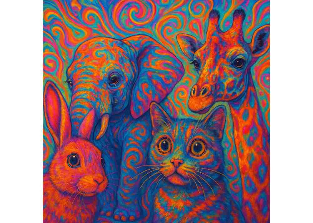 Jak psychedelika ovlivňují vnímání reality u různých druhů zvířat