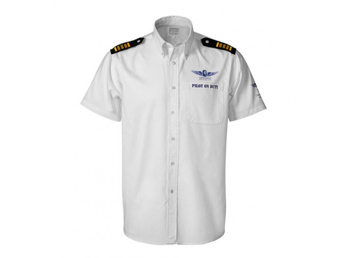 i5e6a1f097615e airline shirt with epaulettes pilot on duty 1