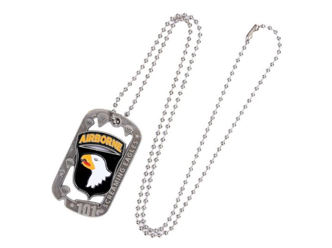 Přívěsek na krk Dog Tag 101st Airborne