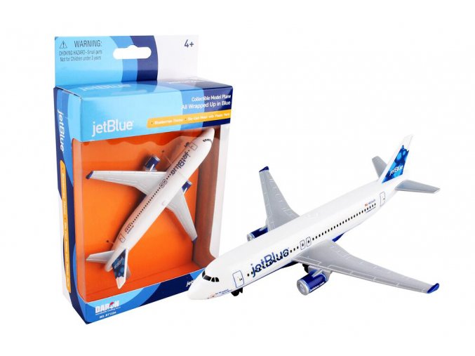 daron rt1224 single plane for airport playset airbus a320 jetblue x53 69142 0