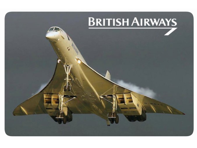 av0041 concorde british airways metal poster metal sign xf1 173815 0