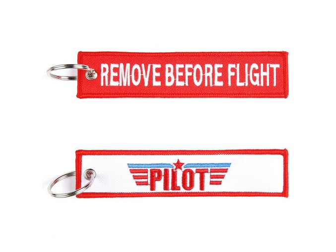 Přívěsek Remove Before Flight PILOT