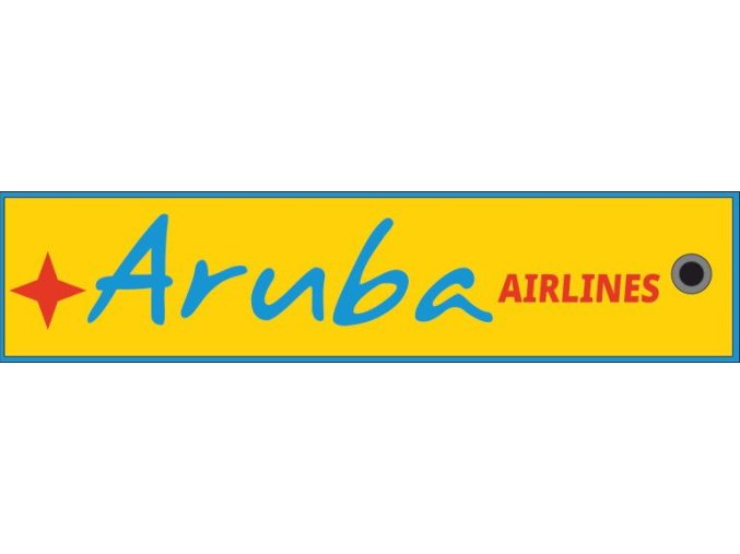 megakey key aruba keyholder with aruba airlines on both sides x2e 209619 0