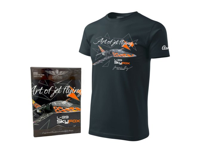 w6920527e96fc7 t shirt with light combat aircraft l 39 skyfox 1