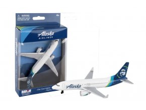 daron rt3994 1 single plane for airport playset boeing 737 alaska airlines x76 142840 0