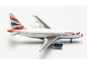 herpa wings 535786 airbus a318 british airways flying start g eunb x1c 186895 0