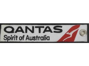 megakey key qantas keyholder with qantas on both sides x74 200195 0