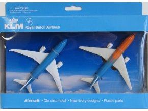 ppc 223489 plane set boeing 787 klm boeing 777 klm orange pride xe5 202144 0