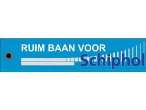megakey key schiphol keyholder with ruim baan voor schiphol on both sides x94 209432 0