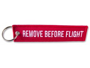 Přívěsek Remove Before Flight vyšívaný