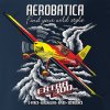k62a188ef9ebdc t shirt with acrobatic aircraft extra 300 blue 2