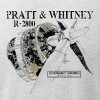 6657359d26399f t shirt with engine pratt whitney r 2800 2