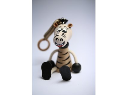 Dřevěná hračka - zebra