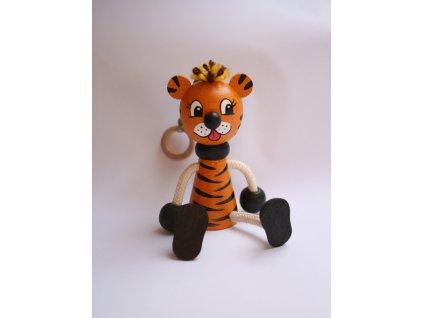 Dřevěná hračka - Tygr