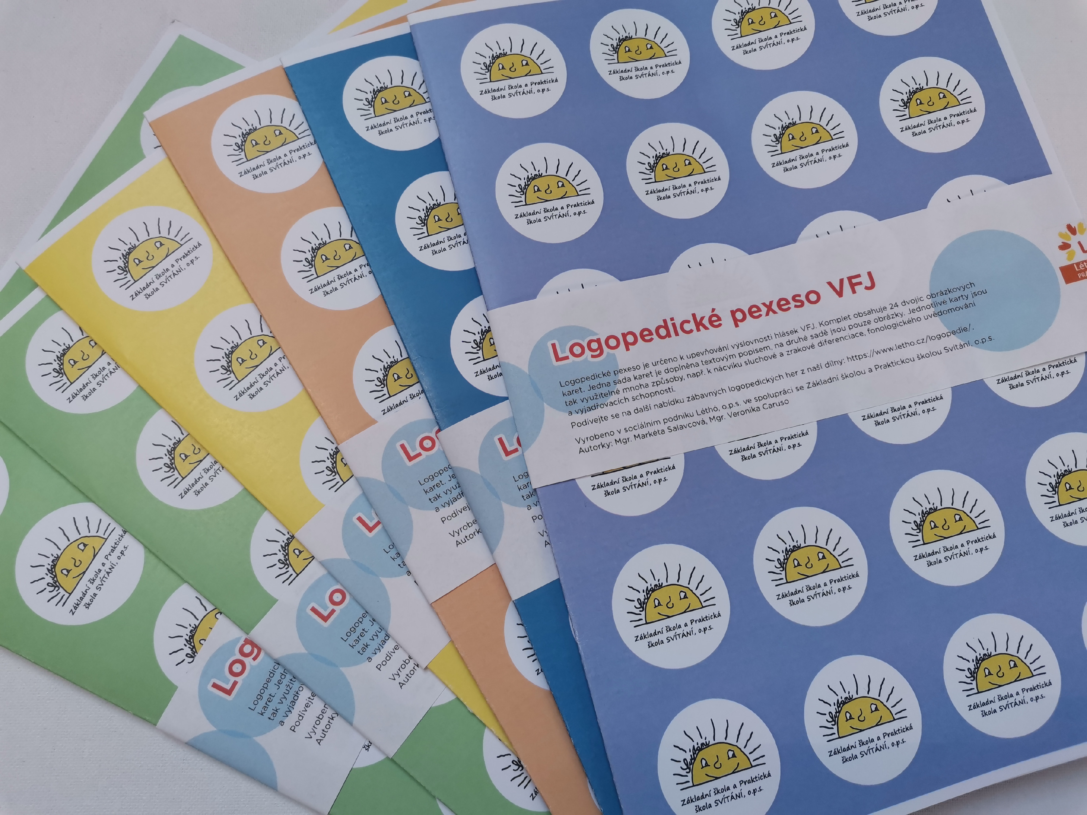 Logopedické pexeso sada: CSZ papír A3