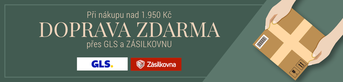 Doprava zdarma nad 1950 Kč