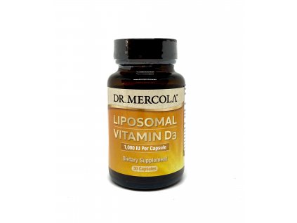 Dr. Mercola Liposomální vitamín D - 1000 IU 30 tbl