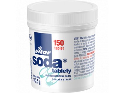 Soda tablety 150