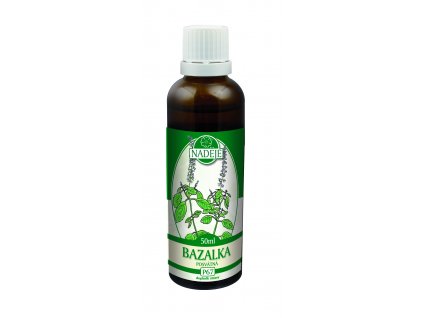 Naděje - Bazalka posvátná, tinktura pupeny 50ml