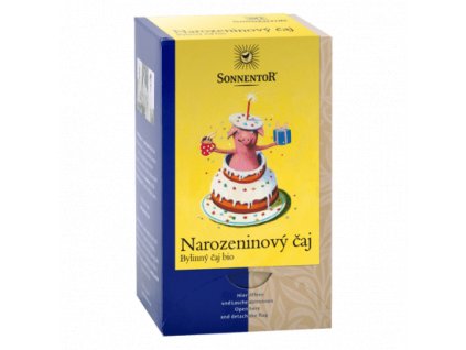 narozeninovy caj bio 27 g porcovany dvoukomorovy