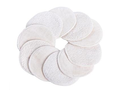 Kosmetický tampón - velký froté str. (9cm) bezobal