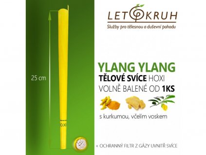 HOXI Tělová svíce s Ylang Ylang