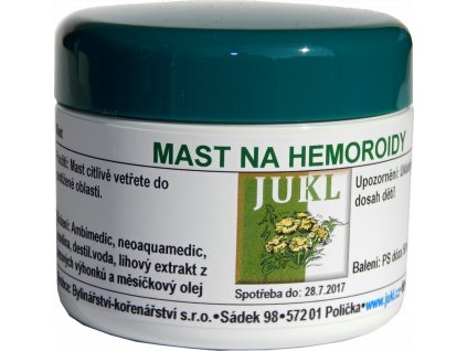 Jukl mast Na hemoroidy