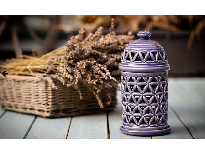 Aromalampa Květ života Levandulová