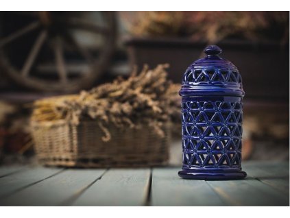 Aromalampa Květ života Kobalt