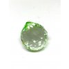 Křišťálová zelená koule na zavěšení - 40 mm