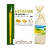 HOXI Tělové svíce s Heřmánkem v plátěném pytlíku (10 ks)