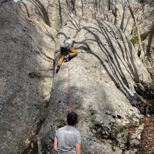 Kurz lezení na skalách Polská Jura