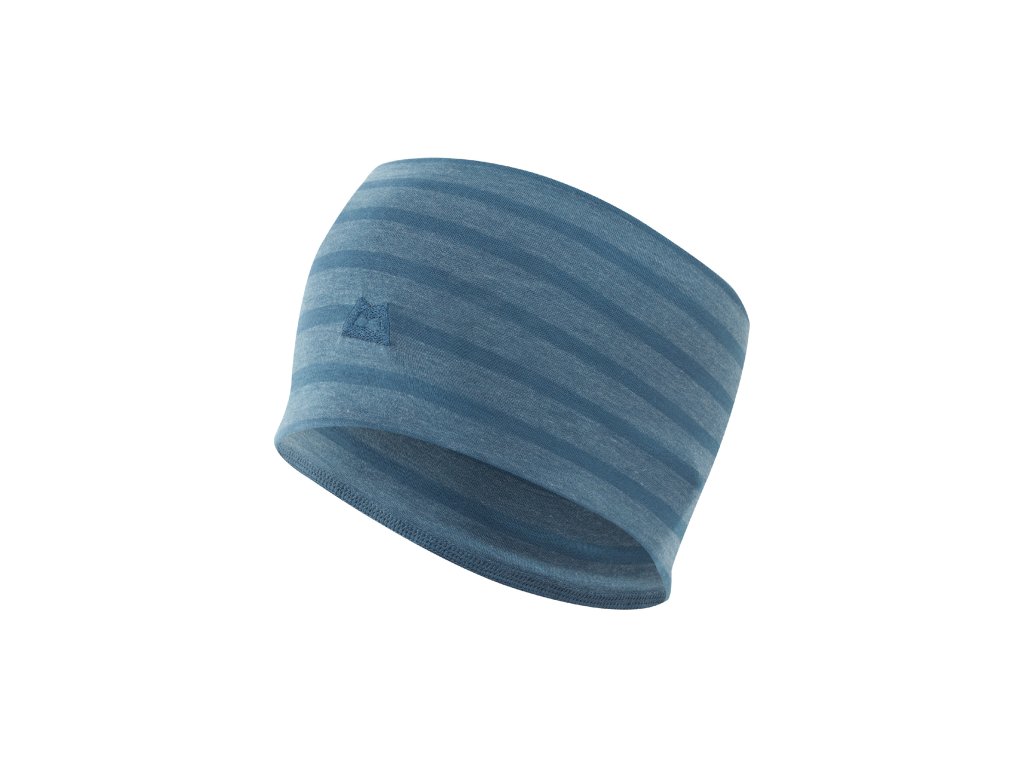 Mountain Equipment Groundup Headband (Size Onesize, Color Denim Blue Stripe)