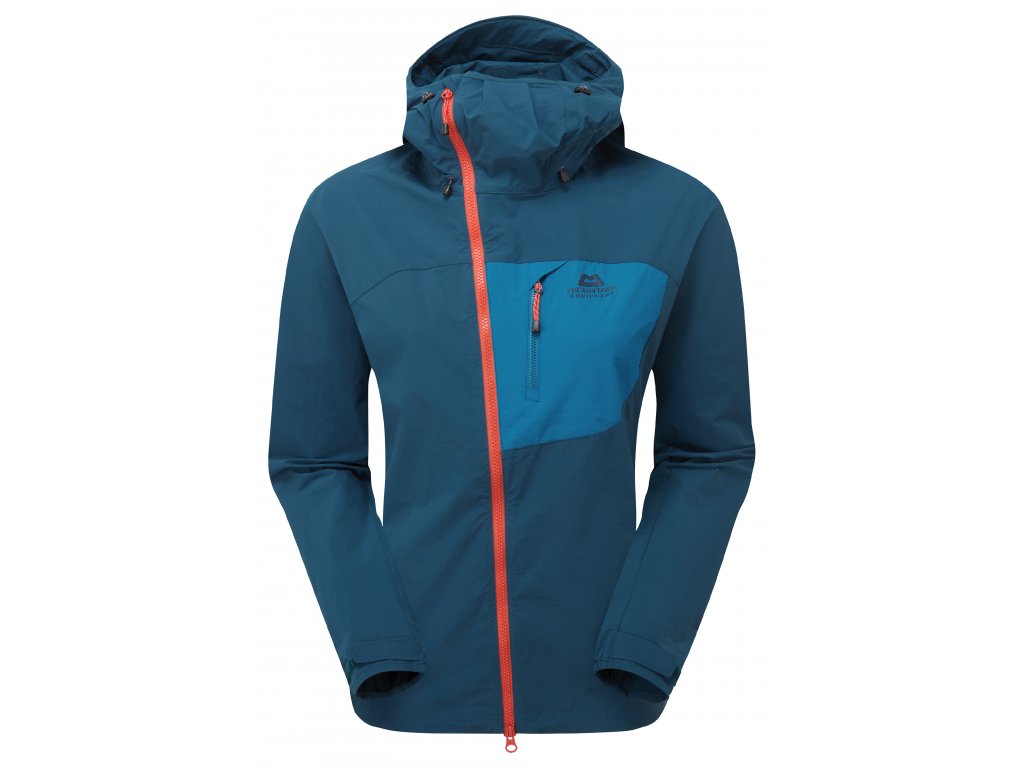 Mountain Equipment Squall  Dámská softshellová bunda (Size M, Color Majolica/Alto Blue)