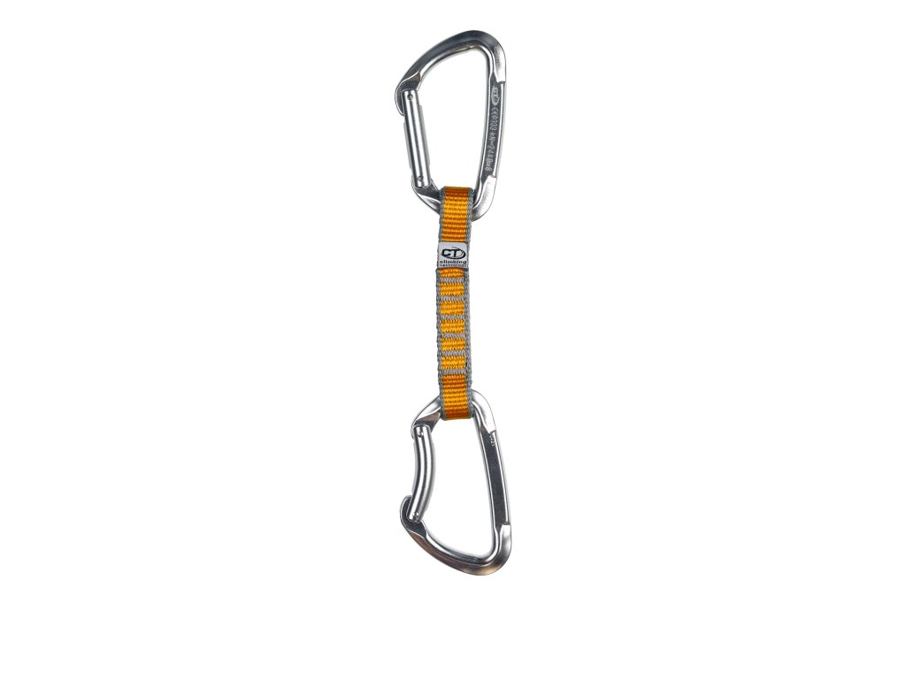 Climbing Technology Basic Set 12 cm Nylon (NON K-lock) (Size 12, Color Silver)