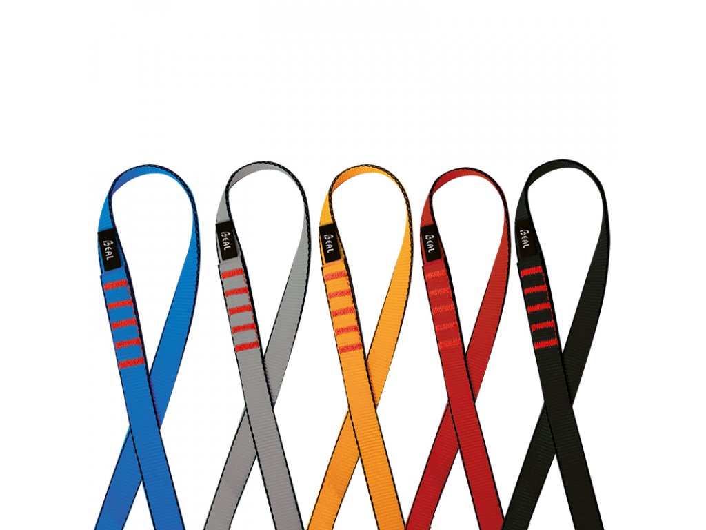 BEAL Šitá smyce plochá 18 mm (Šířka 18 mm, Barva color, Délka 40 cm)