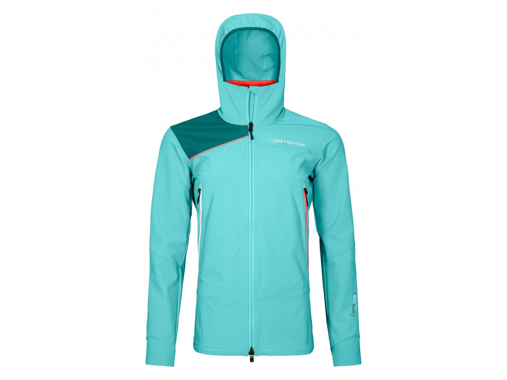Ortovox Pala  Dámská softshellová bunda (Size M, Color Ice Waterfall)