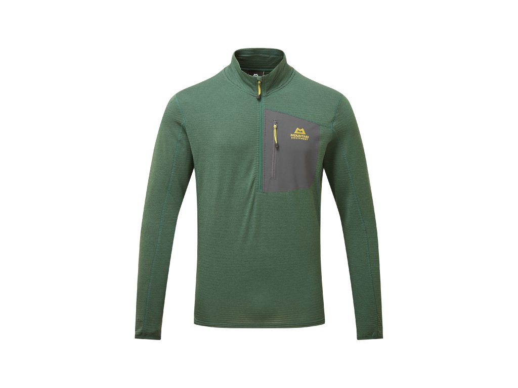 Mountain Equipment Lumiko     Pánské tričko s dlouhým rukávem (Size M, Color Fern/Ombre Blue)