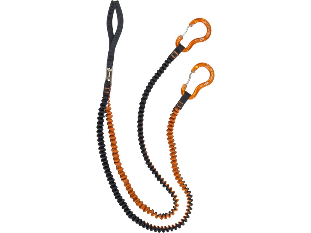 Climbing Technology Elastic sling SWHIPPI Y (Size Onesize, Color Black/Lobster)