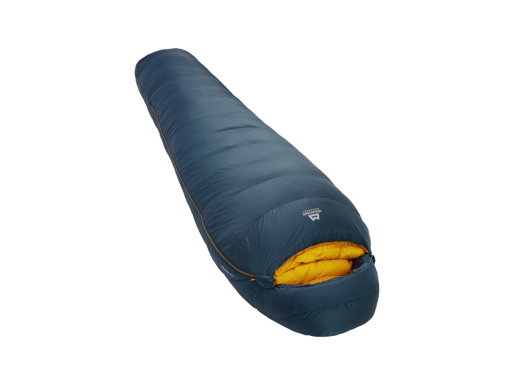 Mountain Equipment Helium 800 Long (Size Left Zip, Color Majolica Blue)