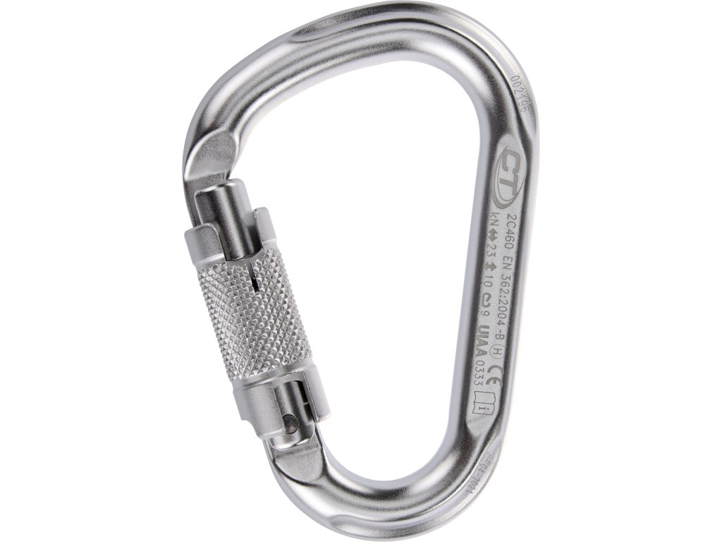 Climbing Technology Snappy WG (twistlock gate) (Size Onesize, Color Silver)